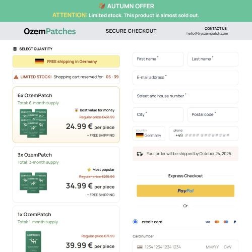OzemPatches™ Natural Weight Loss Patch